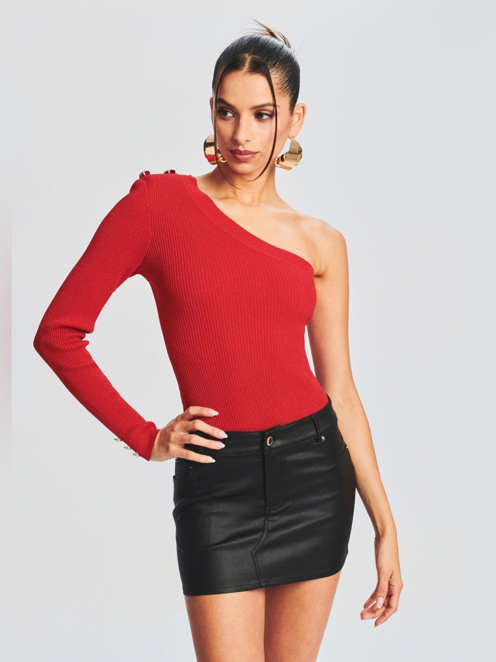 Retrofete BELLA RIB KNIT TOP